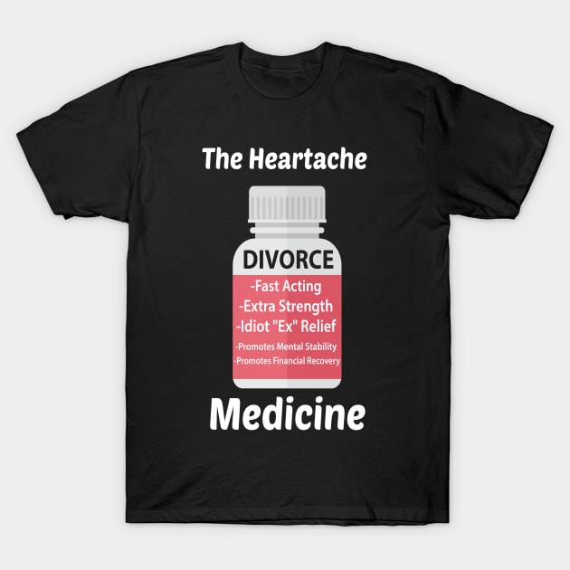 Divorce Support T-Shirt by INFINITEMIND29